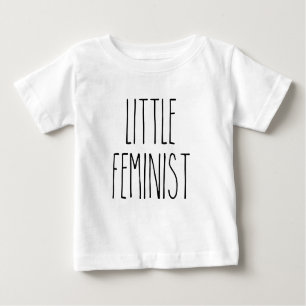T-shirt petit bébé féministe