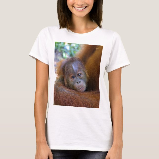 T-shirt Petit bébé Orangutan (Devant)