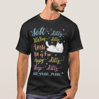 T-shirt Petit Boule De Fourrure Chaud Kitty Chaud