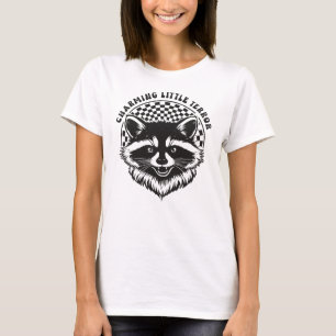 T-shirt Petit Charmeur Terrifiant Raton Laveur Drôle