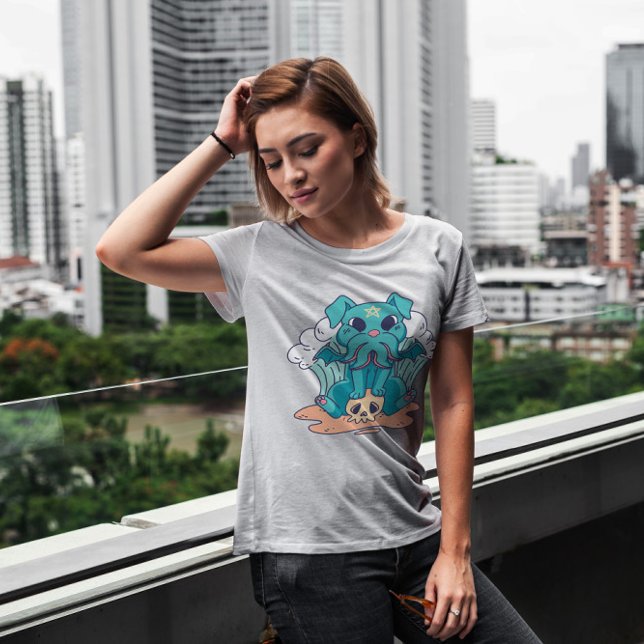 T-shirt Petit Chien de Monstre Satané (Créateur téléchargé)