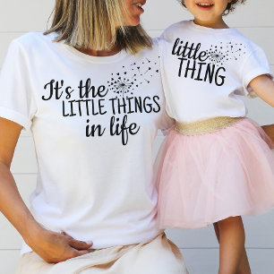 T-shirt Petit Chose Cœurs de Pissenlit Tenue Maman Enfant