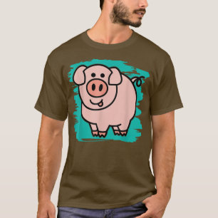 T-shirt Petit Cochon Je Mange Cochon I Cochon Enfants Coch