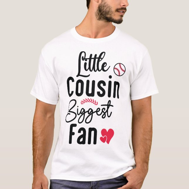 T-shirt Petit Cousin-Plus Gros-Fan-Svg (Devant)