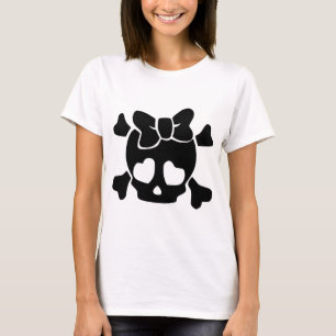 T-shirt Petit crâne mignon de bébé