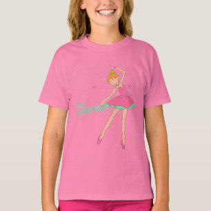 T-shirt petit danseur classique bariolé