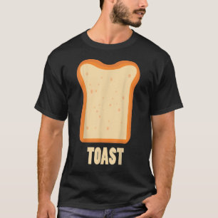 T-shirt Petit-déjeuner de pain grillé Costume Cute Easy