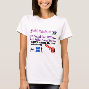 T-shirt Petit déjeuner de prière G2W 2014