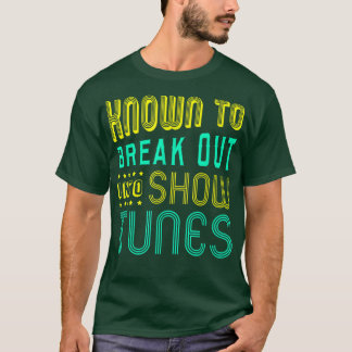 T-shirt PETIT DÉJEUNER FUNNY SHOWTUNESTheater Les amoureux
