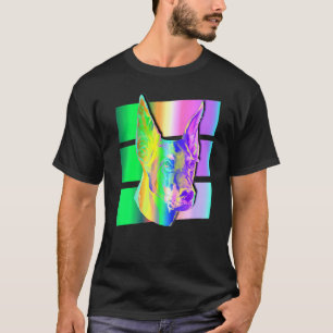 T-shirt Petit Doberman chien coloré animal