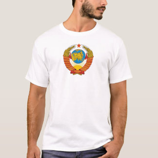 T-shirt Petit emblème de l'URSS et étoile rouge