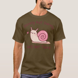 T-shirt Petit Escargot Lentement Mais On Y Arrive Sûrement