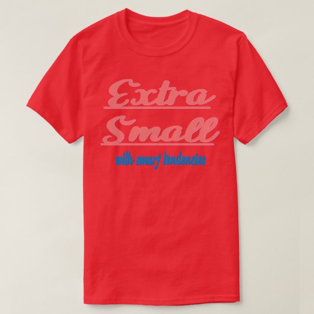 T-shirt petit extra (Design devant)