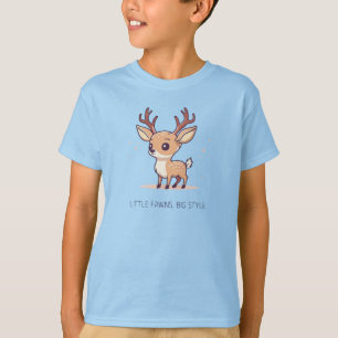 T-shirt Petit fauve Grand Style Cute Deer Design