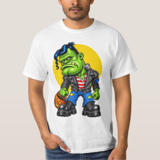 T-shirt PETIT FRANKIE avec seau de citrouille