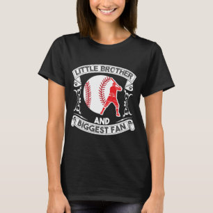 T-shirt Petit Frère Et Plus Grand Match De Baseball De Fan