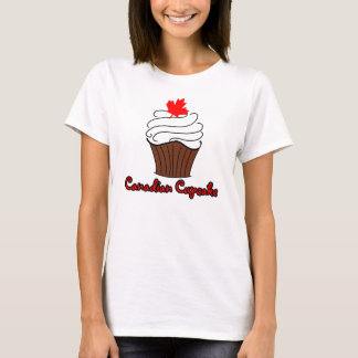 T-shirt Petit gâteau de Canadienne de dames
