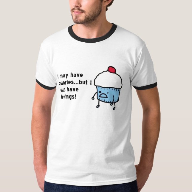 T-shirt Petit gâteau émotif (Devant)