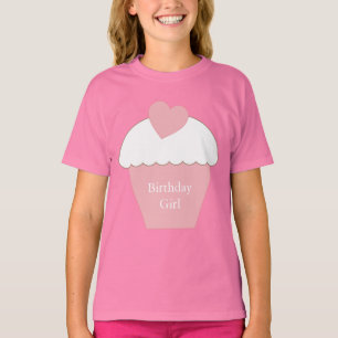 T-shirt Petit gâteau rose