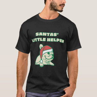 T-shirt PETIT HELPER DE NOËL Chien de Noël