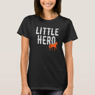 T-shirt Petit héros Animal mignon Cheval