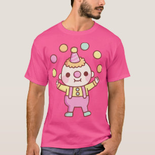 T-shirt Petit Jongleur de petit clown mignon boules de jon