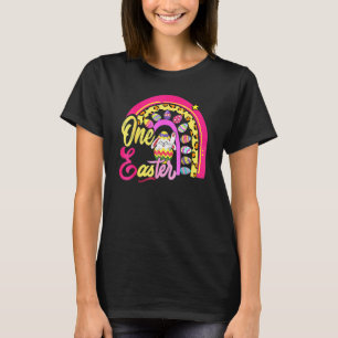 T-shirt Petit lapin lapin Leopard Rainbow Girl Joyeux Goût