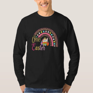 T-shirt Petit lapin lapin Leopard Rainbow Girl Joyeux Goût