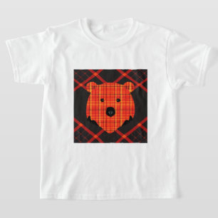 T-shirt Petit livre d'histoire plaid