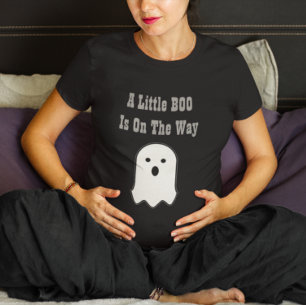 T-shirt Petit livre sur le chemin Halloween Grossesse fant