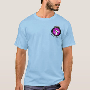 T-shirt Petit Logo officiel masculin Chemise Bleu