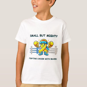 T-shirt "Petit mais puissant - Ruban jaune" Tee