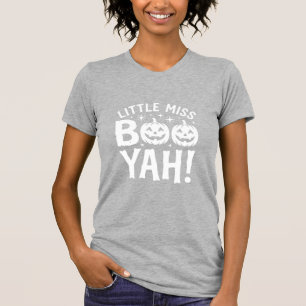 T-shirt Petit Miss Booyah Design de citrouille d'Halloween