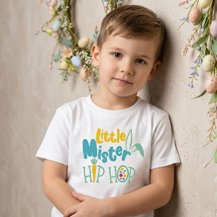 T-shirt Petit Monsieur Hip Hop Pâques pour les Enfants
