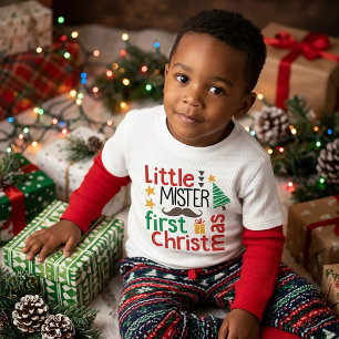 T-shirt Petit Monsieur Premier Noël
