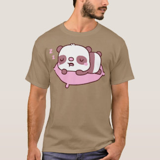 T-shirt Petit Ours De Panda Dormant