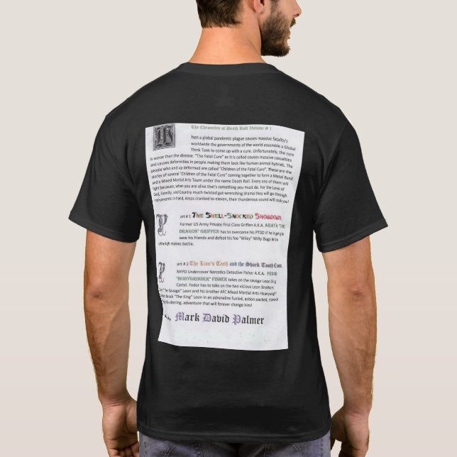 T-shirt Petit pain de la mort - épreuve de force (Dos)