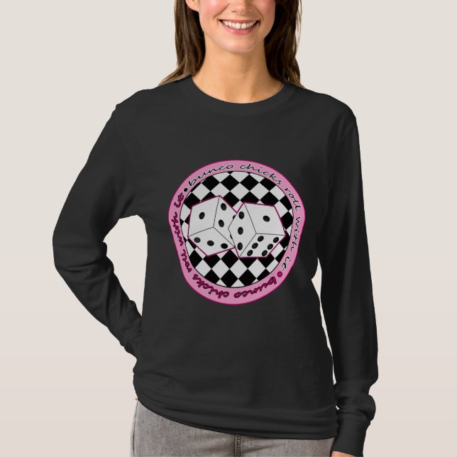T-shirt Petit pain de poussins de Bunco avec lui - rose (Devant)