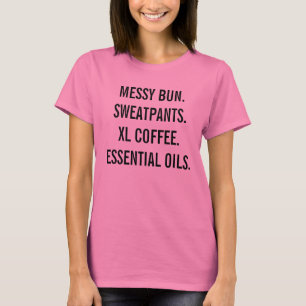 T-shirt Petit pain malpropre et huiles essentielles