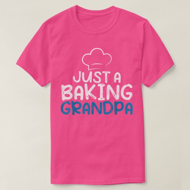 T-shirt Petit papy à cuisson Cuisine boulangerie Baker Gra (Design devant)