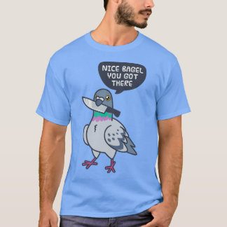 T-shirt Petit Pigeon Avec Couteau
