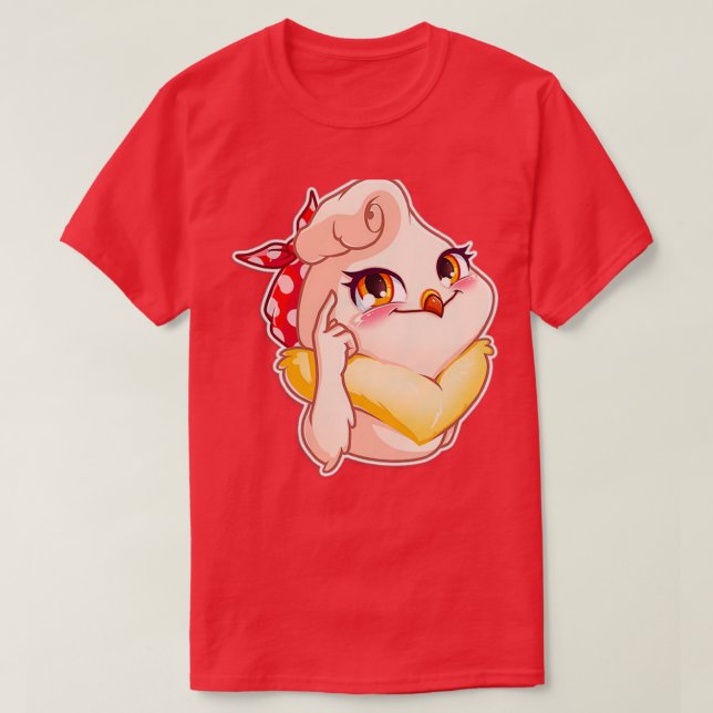 T-shirt Petit pigeon féminin 2 (Design devant)