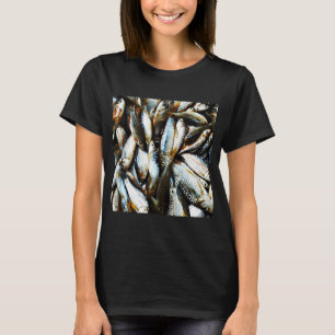 T-shirt Petit poisson blanc