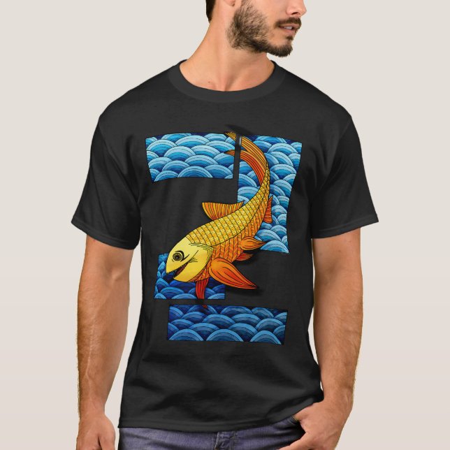 T-shirt Petit Poisson Rouge (Devant)