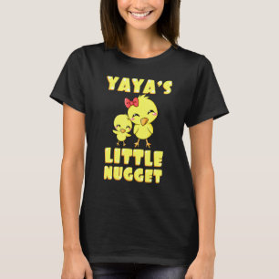 T-shirt Petit poulet de Yayas grand-mère Fête des mères