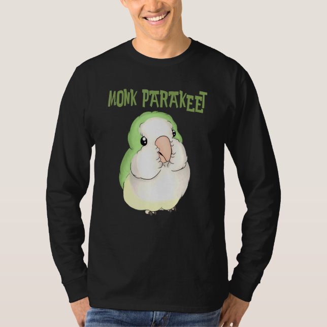 T-shirt Petit Puffy Parakeet Quaker Parrot Bird (Devant)