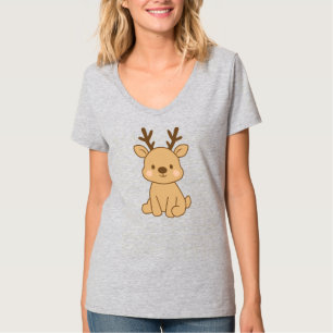 T-shirt Petit renne