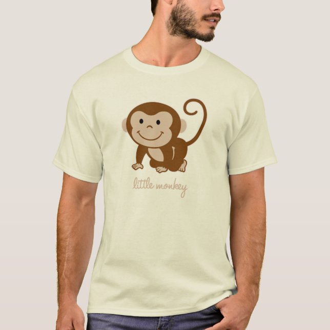T-shirt petit singe (Devant)