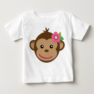 T-shirt petit singe (fille)