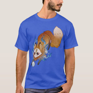 T-shirt Petit Thé de Feu Kitsune Fox Yokai